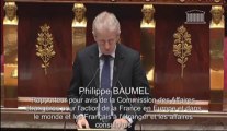 Budget Action extérieure de l'Etat 2014: Intervention de Philippe BAUMEL en séance publique