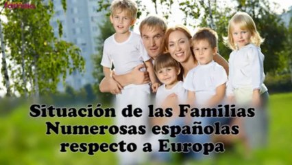 Familias numerosas: políticas, ayudas y objetivos