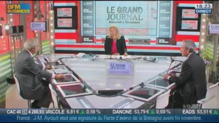 Frédéric Saint-Geours et Michel Didier, dans Le Grand Journal - 06/11 2/4