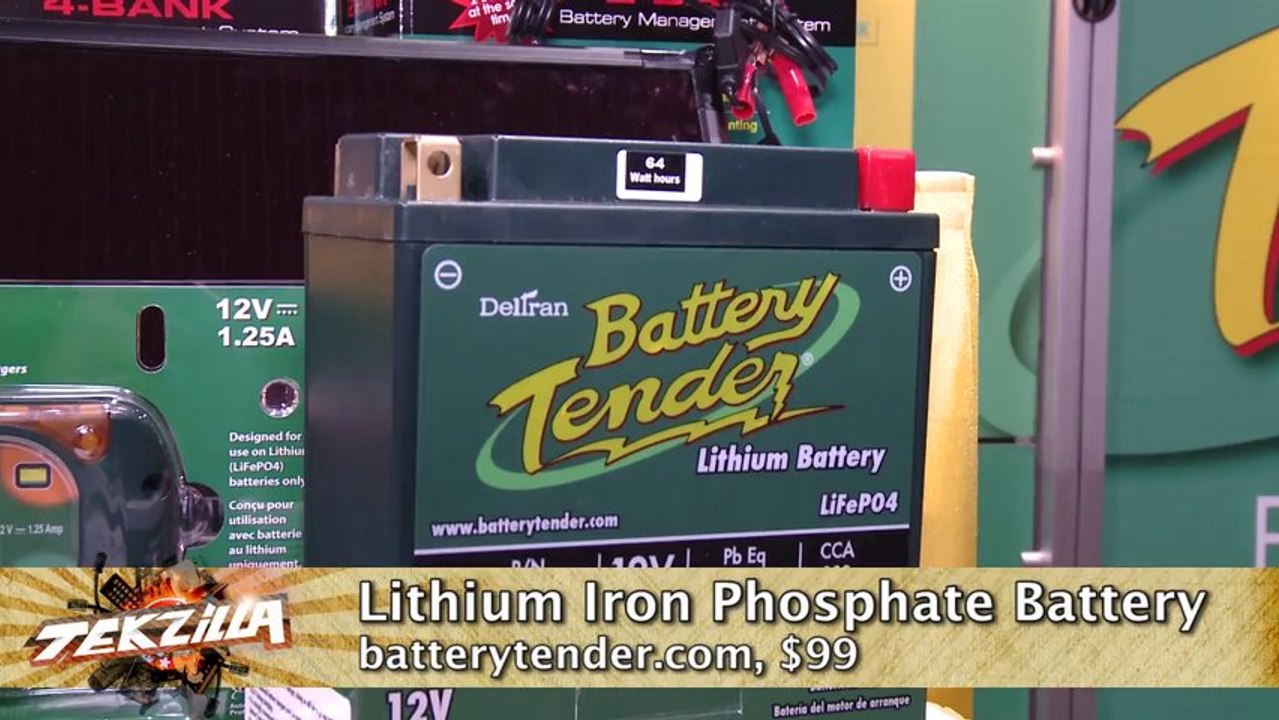 BatteryTender's Ultralight 12V Lithium Batteries - Tekzilla Bites