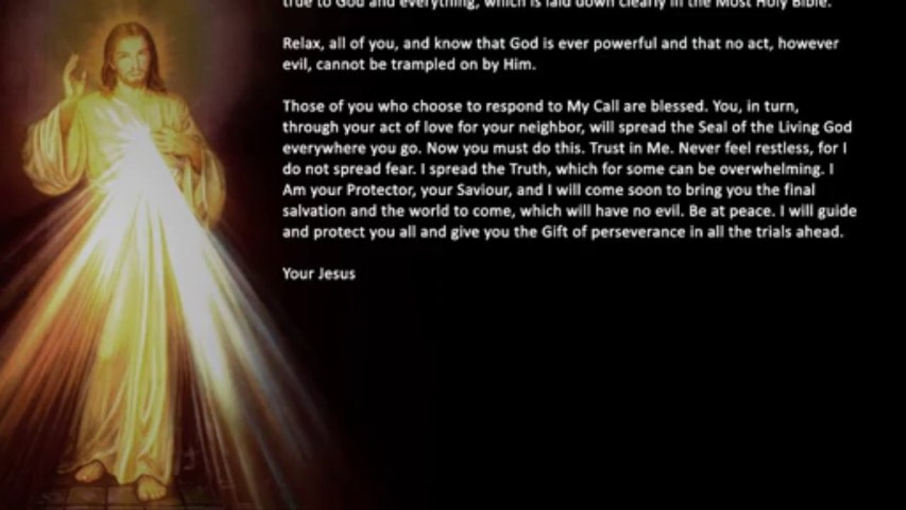October 11th, 2013 -  Relax, all of you, and know that God is ever Powerful
