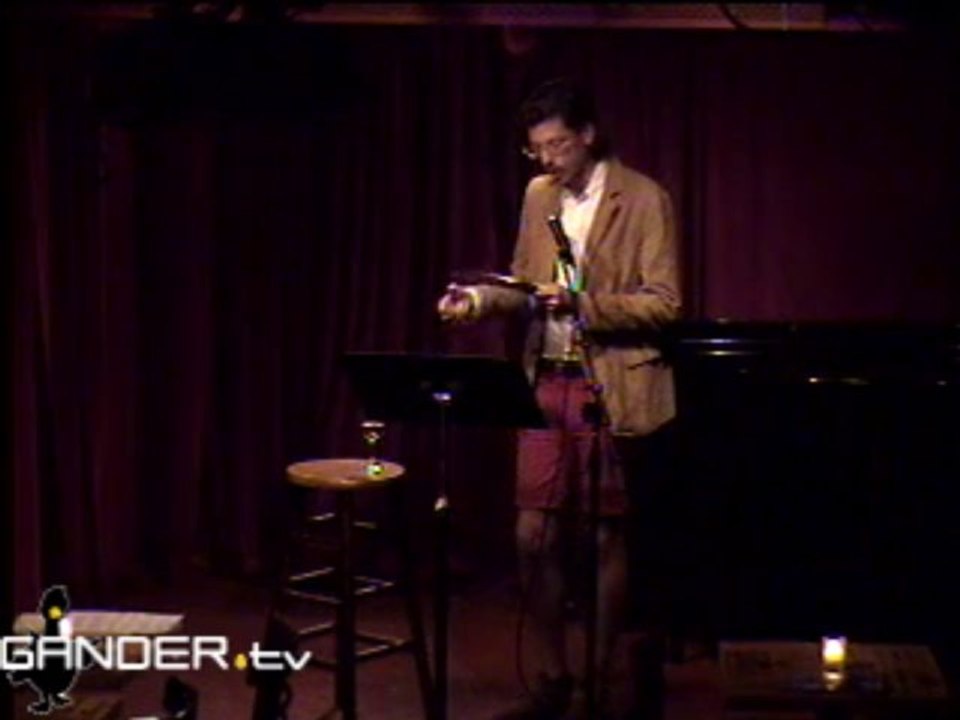 Lonely Christopher reads poetry  live at the Cornelia Street Cafe
