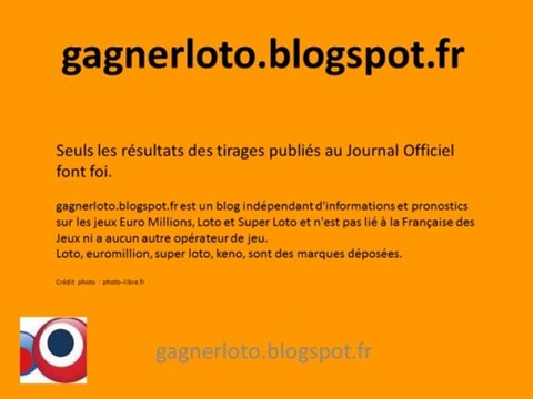 LOTO : Tirage loto résultat mercredi 13 novembre 13/11 numéro gagnant