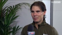 Rafael Nadal analyzes his match against David Ferrer at ATP WTF 2013 (on Sky Sports channel)