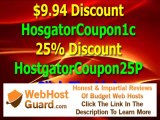 Hostgator Coupon Codes 2013 - Maximum Discount Coupons