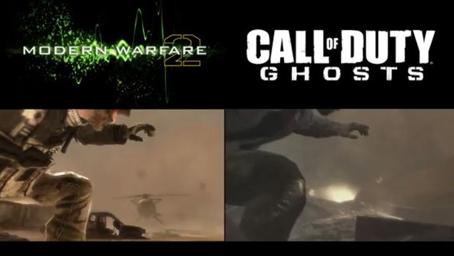 Call of Duty : Ghosts Copier/Coller de Modern Warfare 2