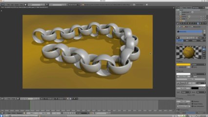 Blender Tutorial elaborar cadena 2.5