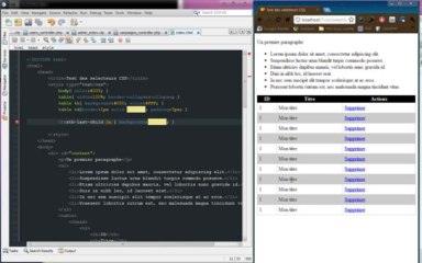 Tutoriel HTML/CSS - Le sélecteur :nth-child