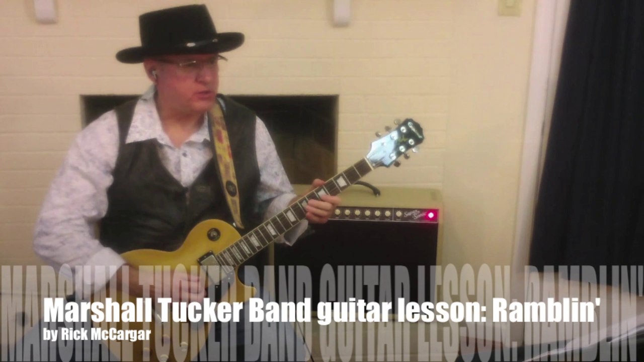 Guitar Lesson: MTB Ramblin' - performed at full and half-speed and inlcudes tab