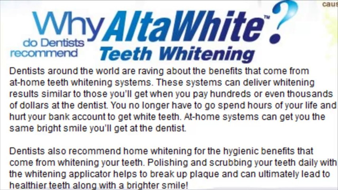 alta white review:Watch this video before you buy alta white