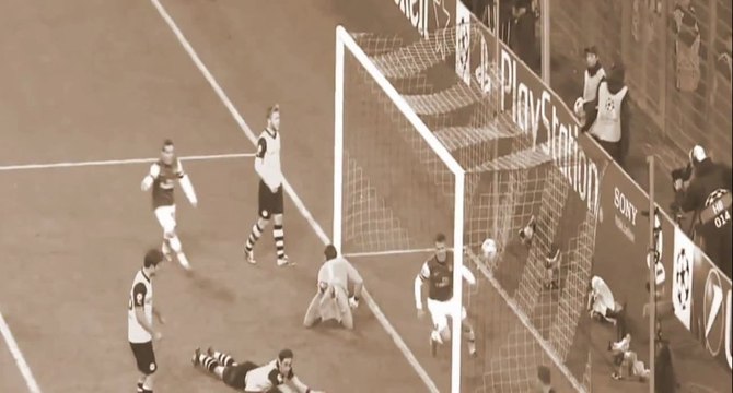 Dortmund 0-1 Arsenal * Aaron Ramsey Goal HD