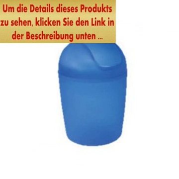 Angebote Tischabfalleimer Mülleimer Papierkorb blau Schwingdeckel Kosmetikeimer Badeimer Tischmülleimer Schwingdeckeleimer...
