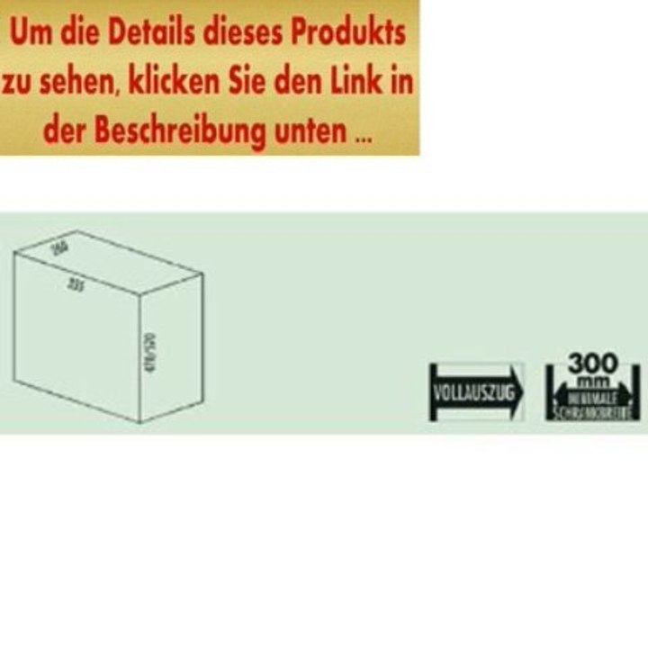 Angebote Wesco Bio Single 30 DT Abfallsystem Drehtür Vollauszug / 32 Liter / 30 cm