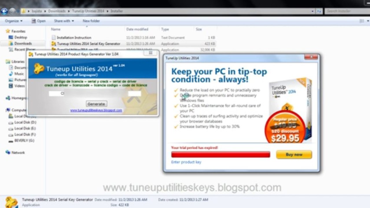 Tuneup Utilities 2014 Product Key / Serial Key