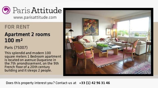 1 Bedroom Apartment for rent - Ecole Militaire/Unesco, Paris - Ref. 5152