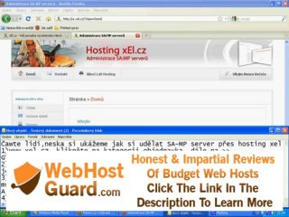 Jak udělat samp server přes hosting xEl.cz