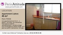 Appartement 1 Chambre à louer - Avenue Foch, Paris - Ref. 2157