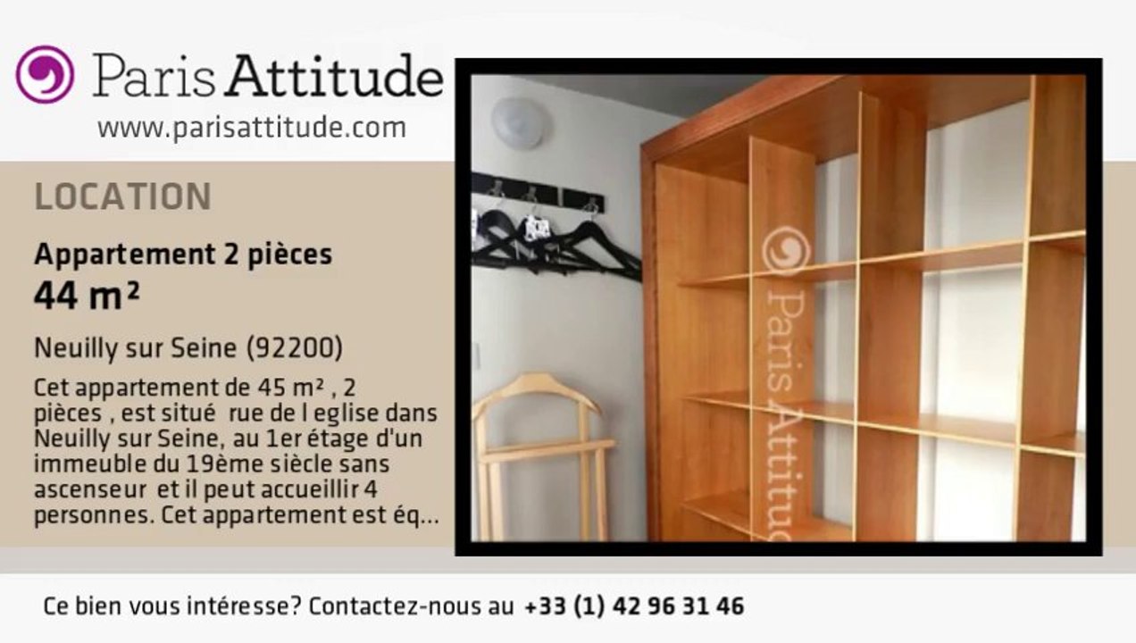 Appartement 1 Chambre à louer - Neuilly sur Seine, Neuilly sur Seine - Ref. 4524