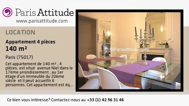 Appartement 3 Chambres à louer - Pereire, Paris - Ref. 6522
