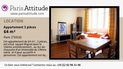 Appartement 2 Chambres à louer - Trocadéro, Paris - Ref. 4498