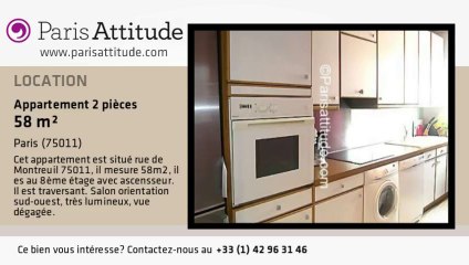 Appartement 1 Chambre à louer - Charonne, Paris - Ref. 3306