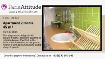 1 Bedroom Apartment for rent - Alésia, Paris - Ref. 3559