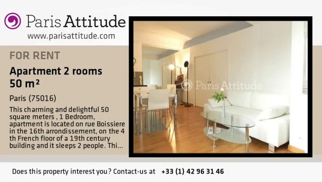 1 Bedroom Apartment for rent - Victor Hugo, Paris - Ref. 3023