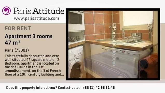 2 Bedroom Apartment for rent - Châtelet, Paris - Ref. 5821