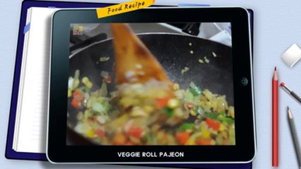 K-Cook Delight: Veggie Roll Pajeon by Sandya Dhand