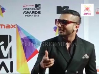 Honey Singh talks about his new Songs with MTV- MTV Video Music Awards India 2013
