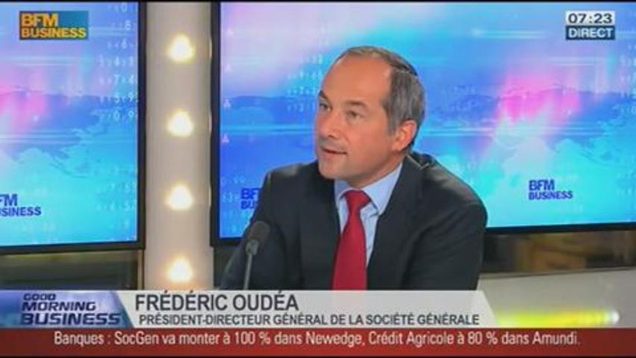 Société Générale: grand acteur des marchés de demain, Frédéric Oudéa, dans GMB – 07/11