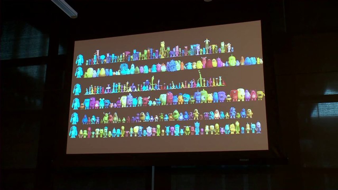 Pixar How Created the Background Creatures for the Monster University Movie