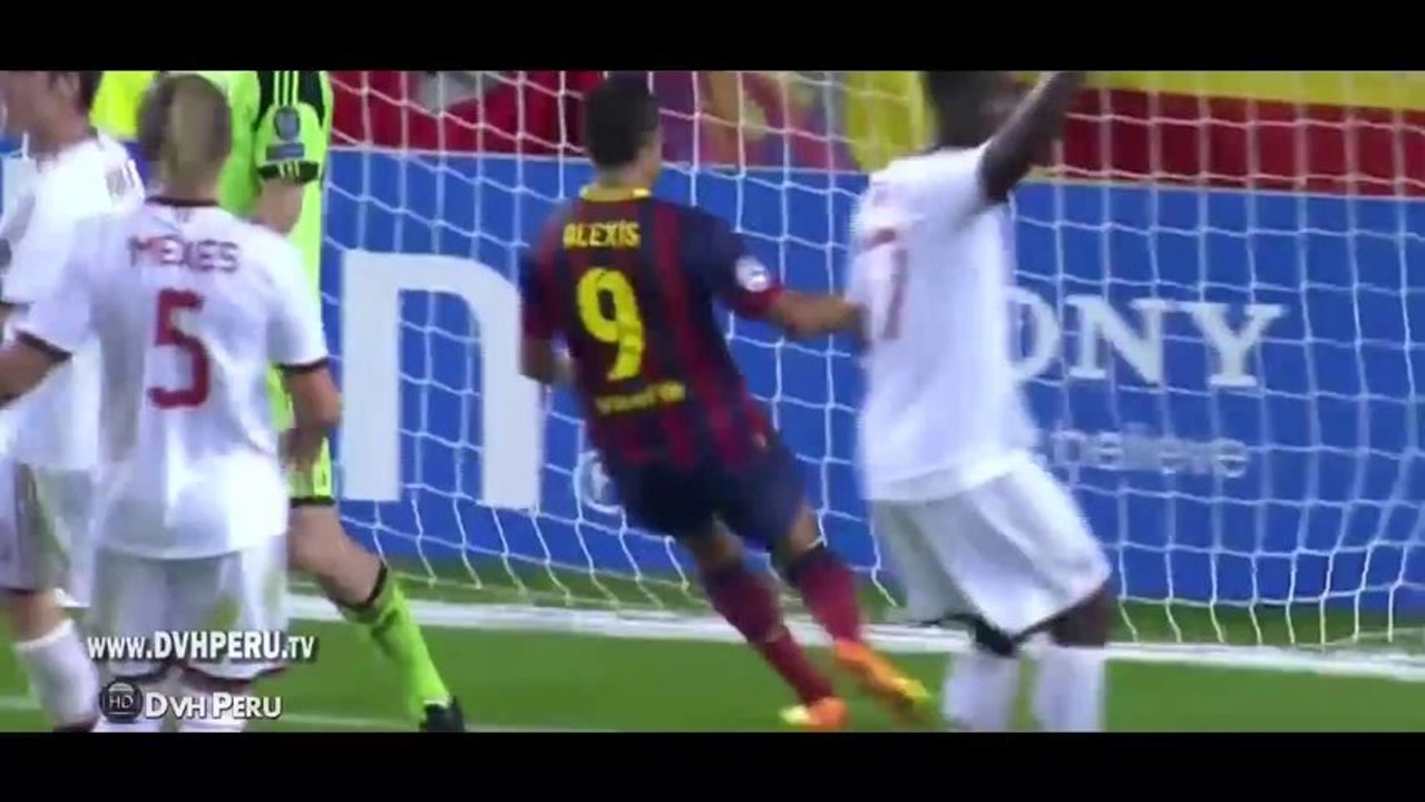 Barcelona Vs A.C. Milan 3-1 - All Goals & Full Match Highlights - 06-11-2013 !Champions League Maçının Geniş Özeti