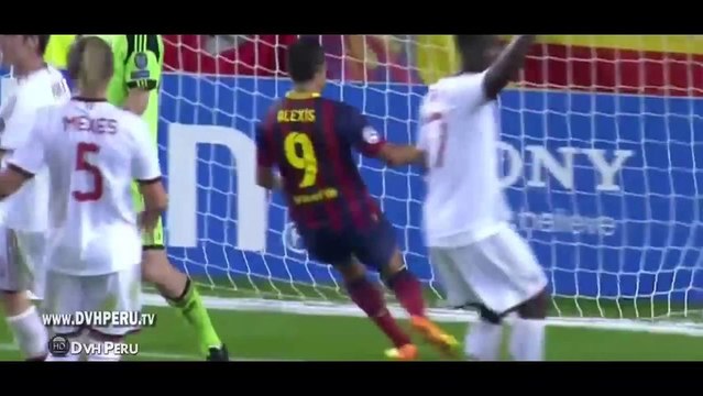Barcelona Vs A.C. Milan 3-1 - All Goals & Full Match Highlights - 06-11-2013 !Champions League Maçının Geniş Özeti
