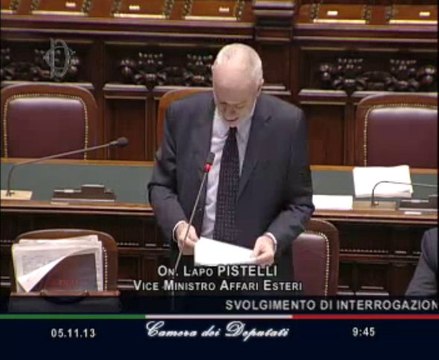 Roma - Camera - 17° Legislatura - 111° seduta (05.11.13)