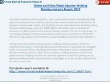 RnRMR: Global and China Plastic Injection Molding Machine Industry 2013