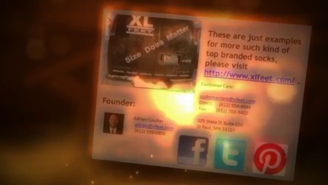 Wide Variety of Large Socks Available at Xlfeet!