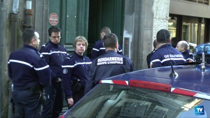 Vaste opération de Gendarmerie, ce jeudi matin, rue Victor Hugo à Carcassonne :