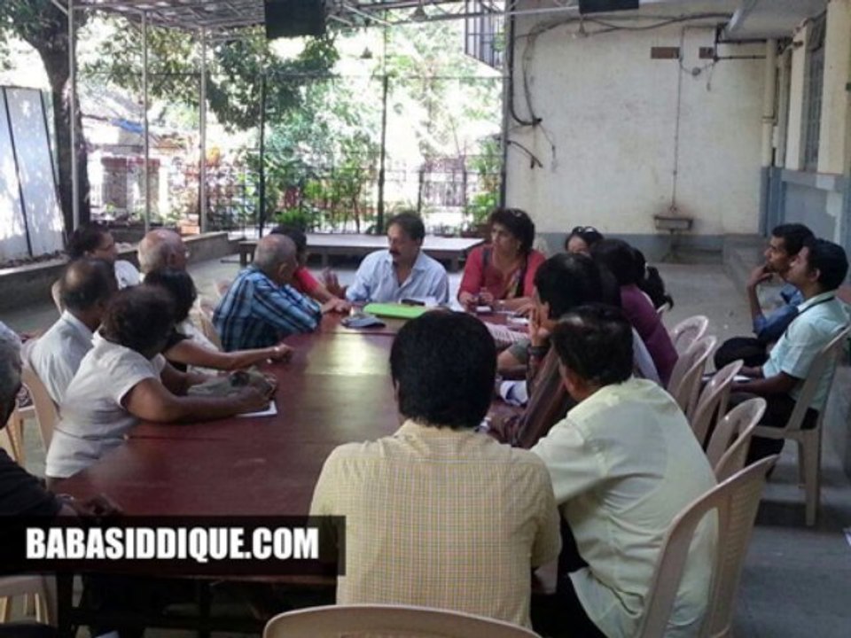The LACC Meeting at St. Andrews school attended by Shri Baba Siddique (MLA)(10th Oct 2013)