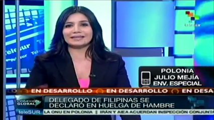 Comisionado filipino para el clima se declara en huelga de hambre