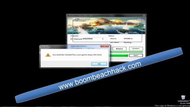 Boom Beach Hack Cheat Unlimited Diamonds