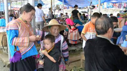 Un dimanche au Marché de BAC HA (nord VIETNAM)