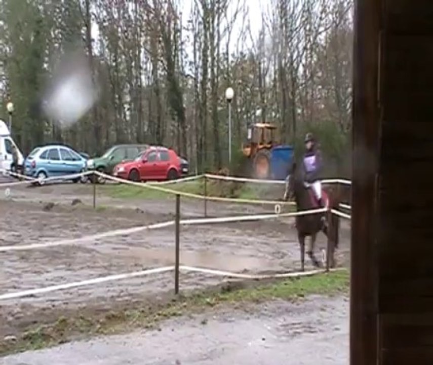 Odra et Mégane, dressage club 1 CCE, La Goutarende, 10 novembre