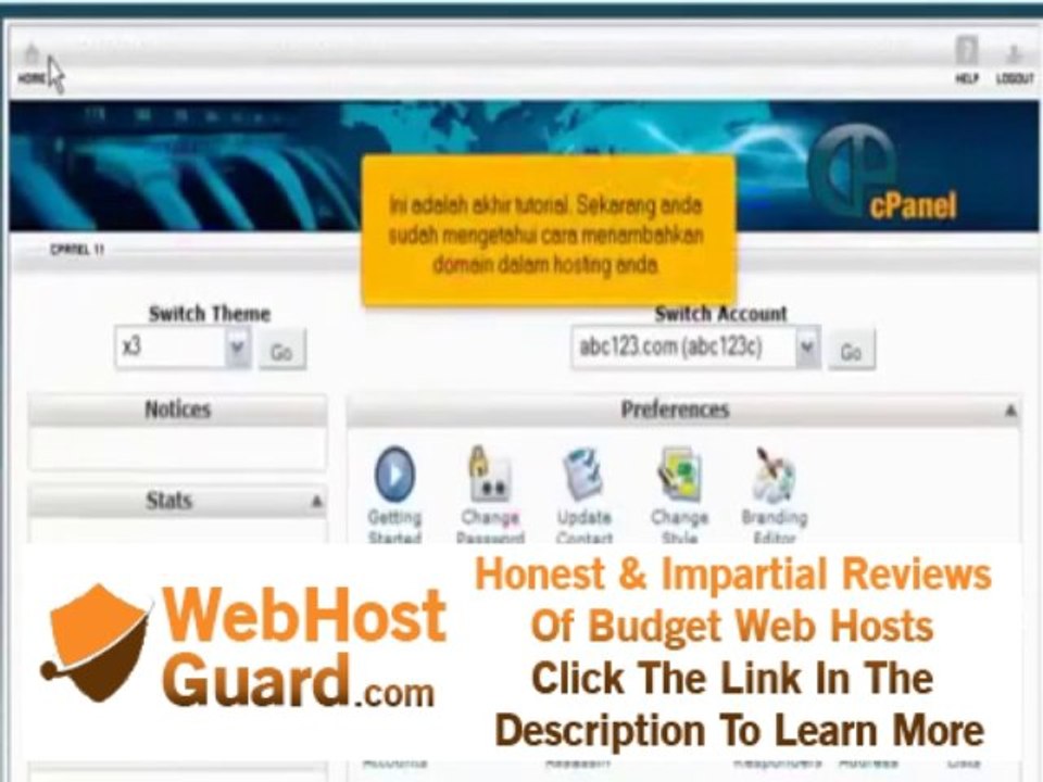Cara menambah domain (Addon Domains) di cPanel Hosting By riauhost.net
