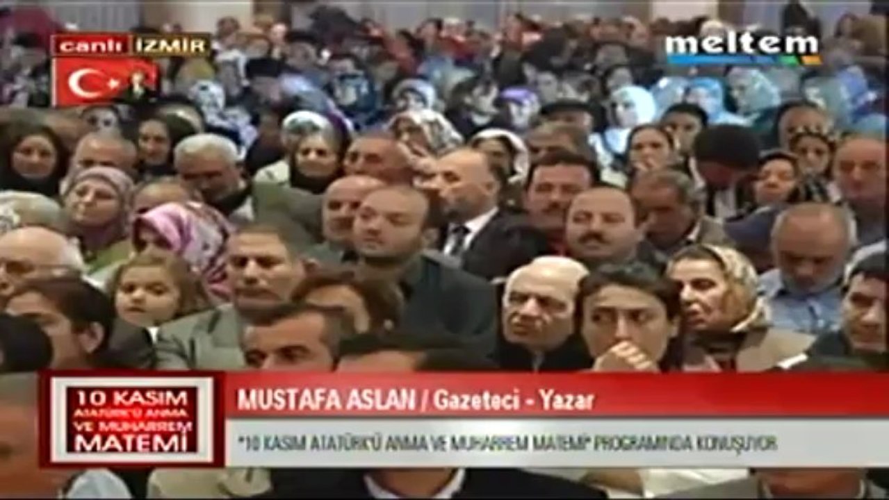 10 Kasım Atatürk'ü Anna ve Muharrem Matemi Mustafa Aslan Gasteci Yazar 10,11,2013