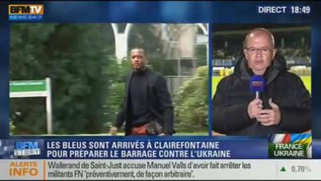 BFM Story: les Bleus sont à Clairefontaine pour préparer le match France-Ukraine - 11/11