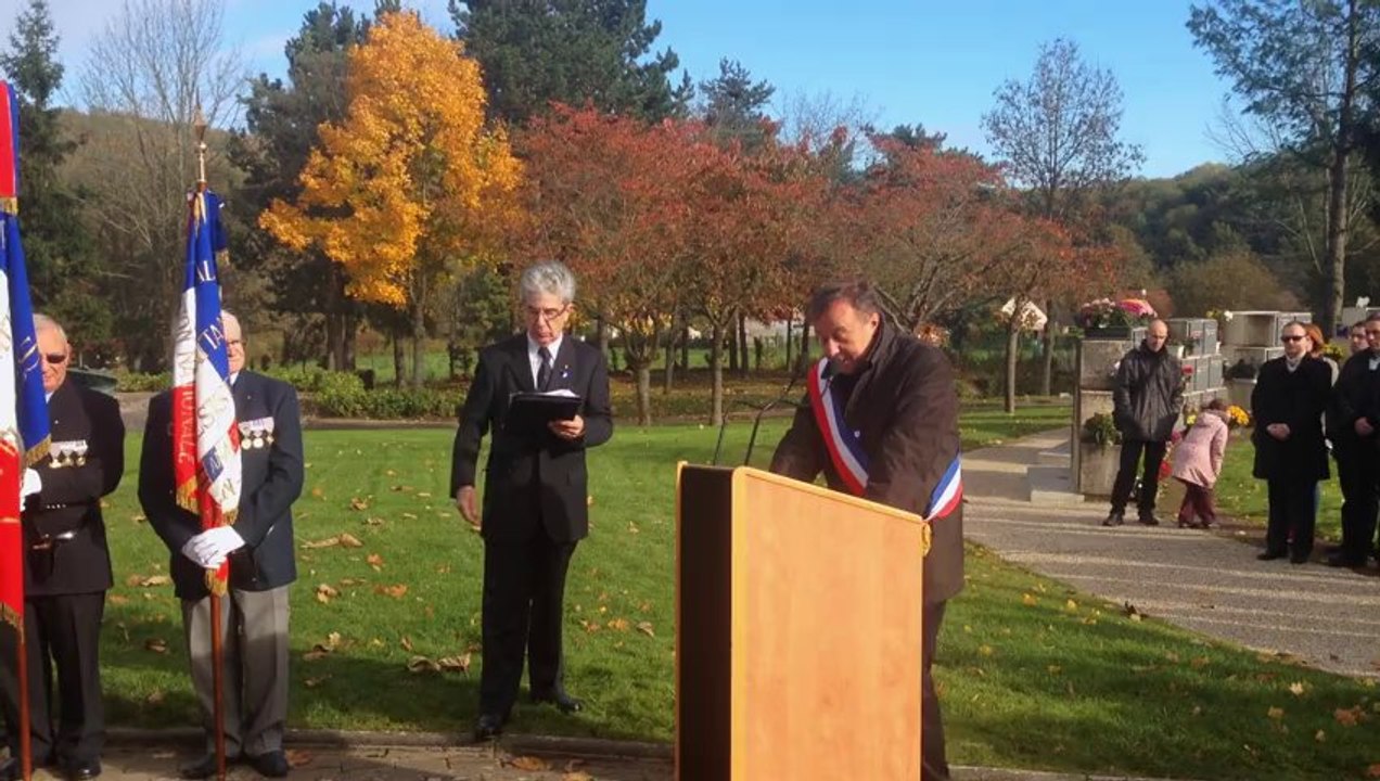 J.-M. FOURGOUS : discours 11 Novembre 2013