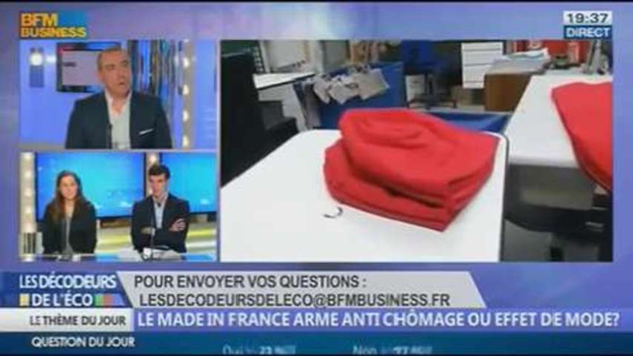 Le made in France arme anti chômage ou effet de mode ? dans Les décodeurs de l'éco - 11/11 2/5
