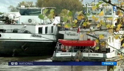 La Seine en crue : inondations en Ile-de-France