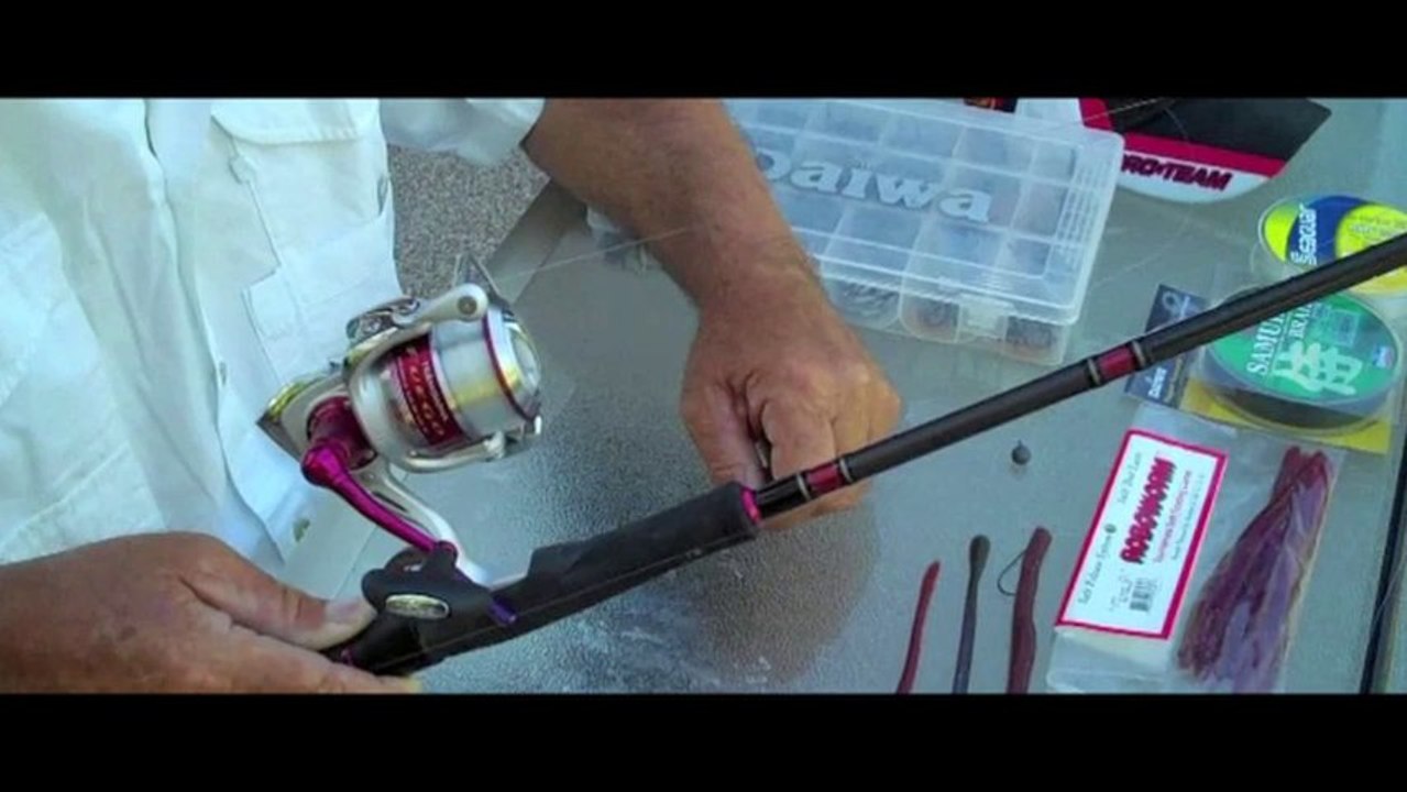 Drop Shot - How to - part 3 of 4 - Bass Fishing